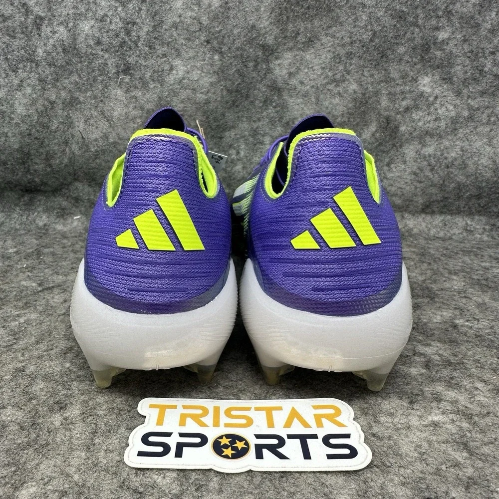 Adidas Adizero F50 Elite FG Soccer Cleats Mens 12.5 Purple Radiant Blaze JH7615